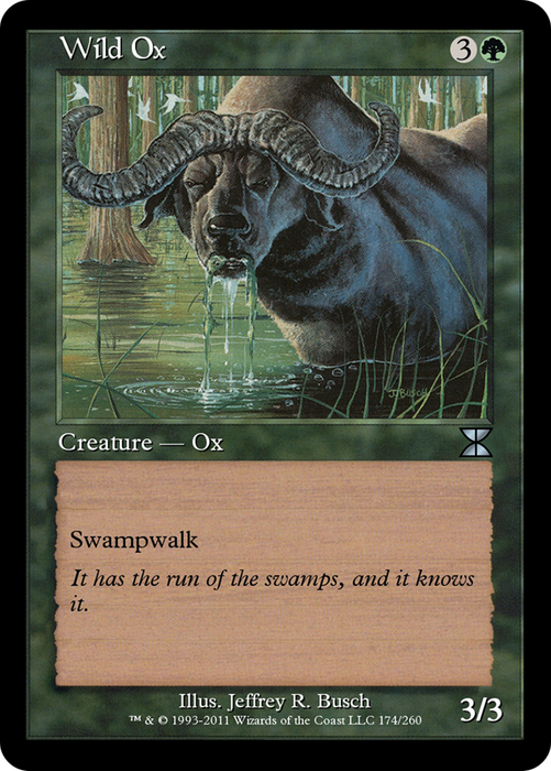 Wild Ox (ME4-174) - uncommon - Foil