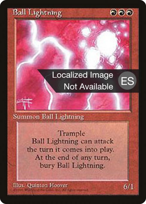 Ball Lightning (4BB-176) - rare