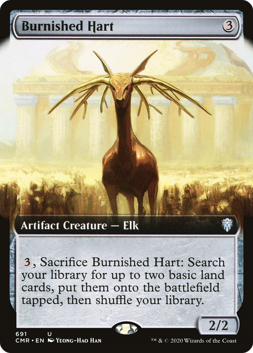 Burnished Hart (CMR-691) - uncommon: (Extended Art)