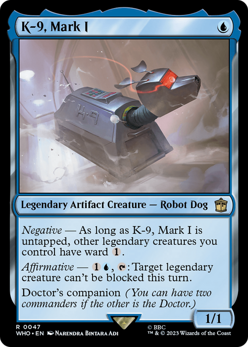 K-9, Mark I (WHO-047) - rare