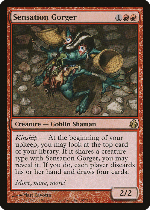 Sensation Gorger (MOR-102) - rare - Foil