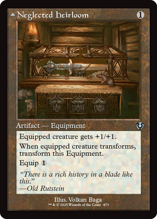 Neglected Heirloom // Ashmouth Blade (INR-473) - uncommon - Foil