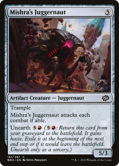 Mishra's Juggernaut (BRO-161) - common
