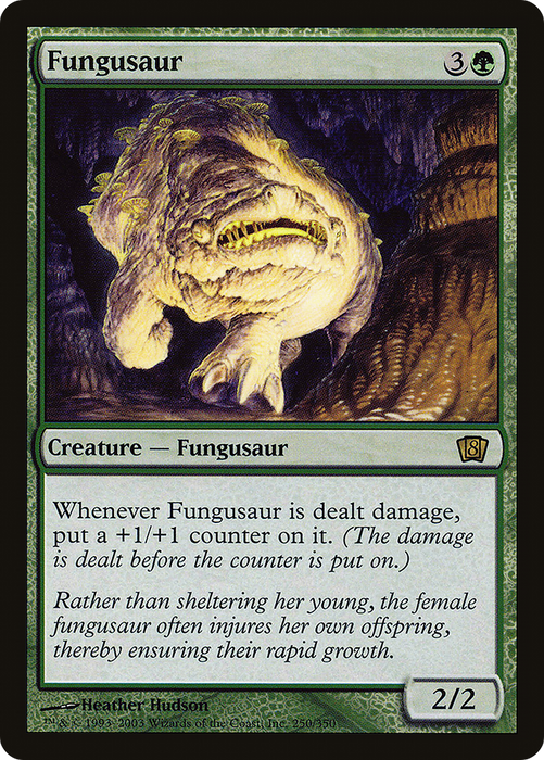 Fungusaur (8ED-250★) - rare - Foil