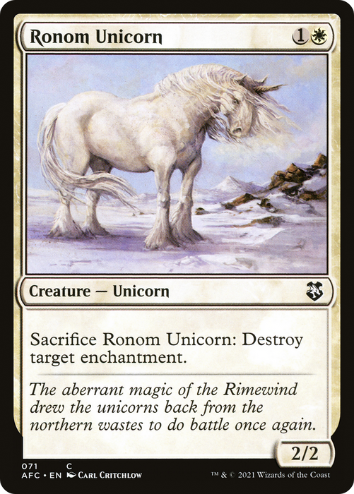 Ronom Unicorn (AFC-071) - common