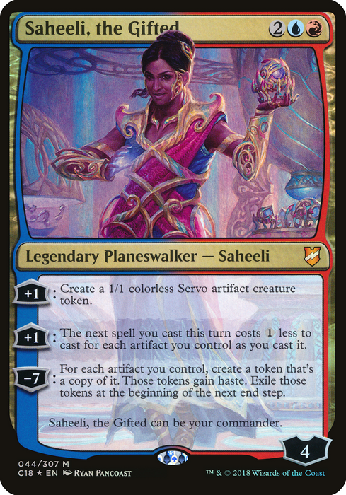 Saheeli, the Gifted (OVER-044) - mythic - Foil