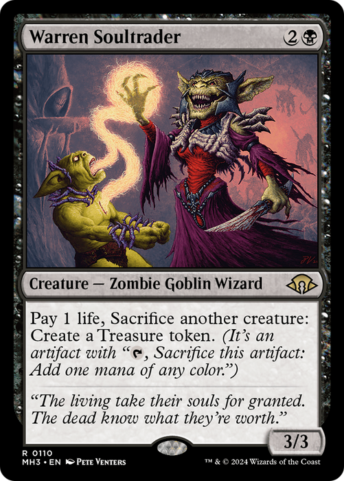 Warren Soultrader (MH3-110) - rare - Foil