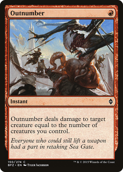 Outnumber (BFZ-150) - common