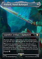 Andúril, Narsil Reforged (LTC-491) - rare (Borderless)