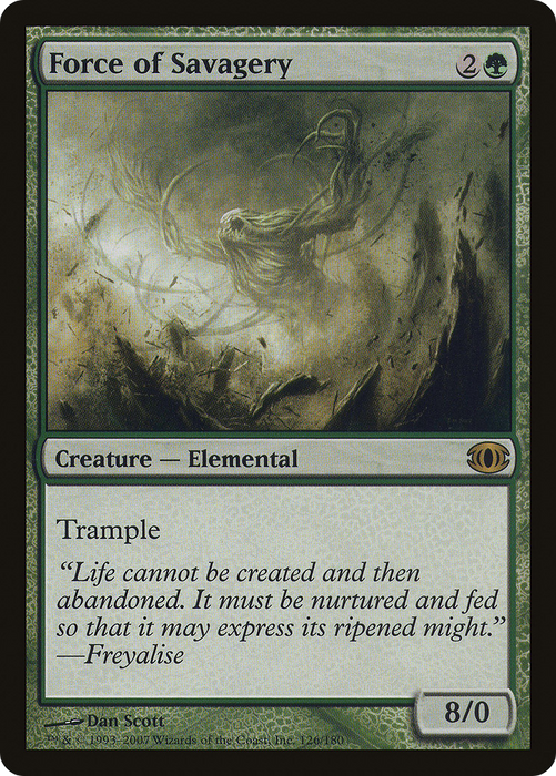 Force of Savagery (FUT-126) - rare