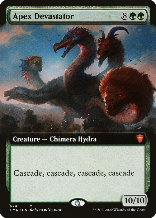 Apex Devastator (CMR-674) - mythic: (Extended Art) - Foil