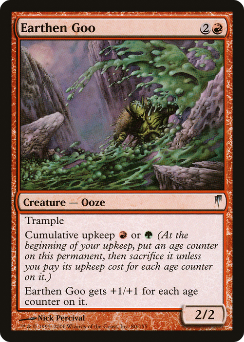 Earthen Goo (CSP-080) - uncommon - Foil