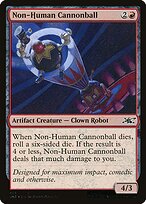 Non-Human Cannonball (UNF-401) - common - Foil