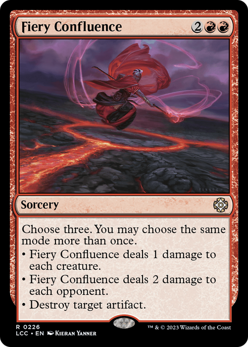 Fiery Confluence (LCC-226) - rare