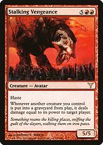Stalking Vengeance (DIS-073) - rare - Foil