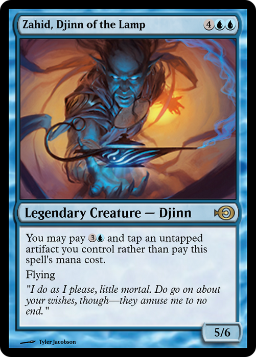Zahid, Djinn of the Lamp (PRM-68041) - rare