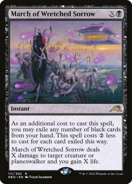 March of Wretched Sorrow (PPNEO-111P) - rare - Foil