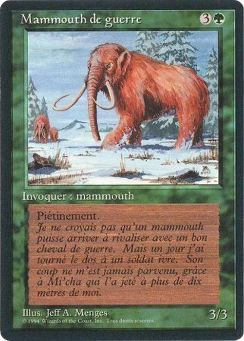 War Mammoth (FBB-228) - common