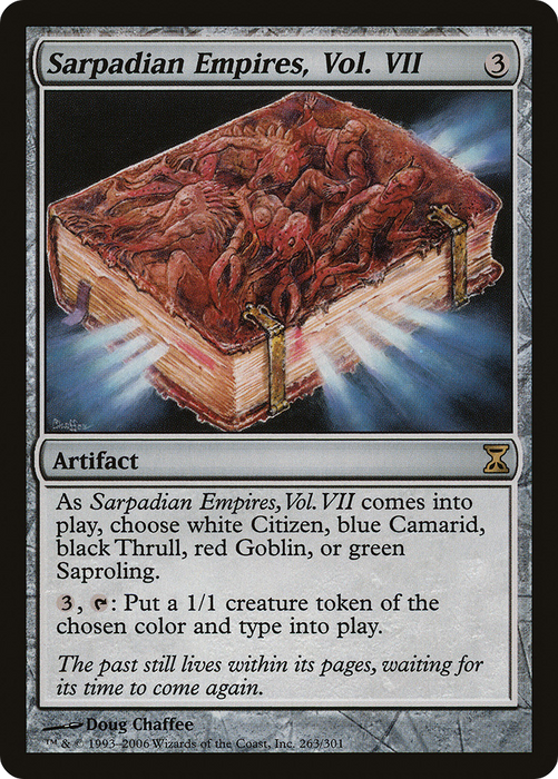 Sarpadian Empires, Vol. VII (TSP-263) - rare