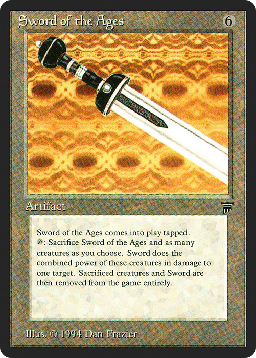 Sword of the Ages (LEG-296) - rare