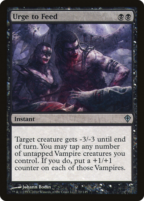 Urge to Feed (WWK-070) - uncommon - Foil