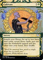 Cultivate (STA-051) - uncommon: (Showcase) (Borderless) - Etched Foil