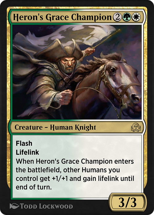Heron's Grace Champion (SIR-235) - rare