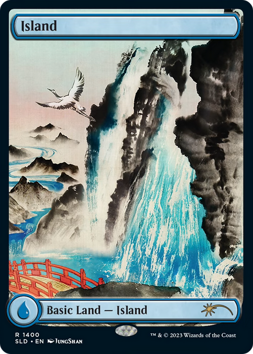 Island (SLD-1400) - rare - Foil