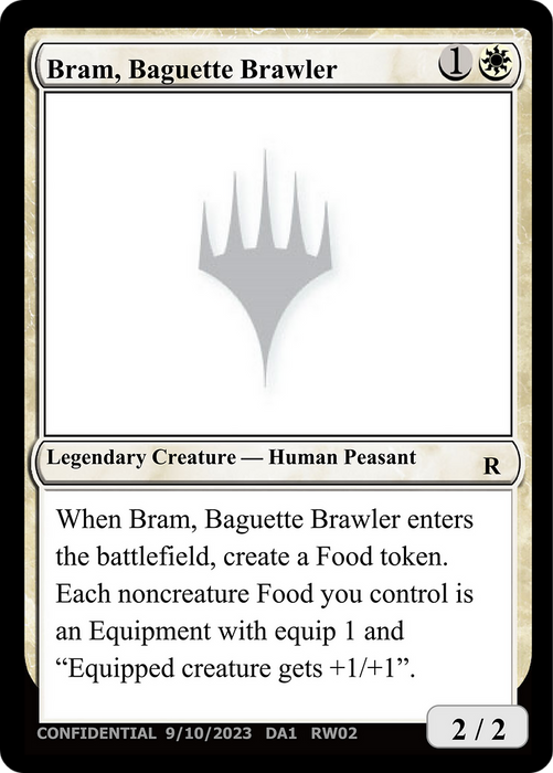 Bram, Baguette Brawler (UNK-RW02A) - rare