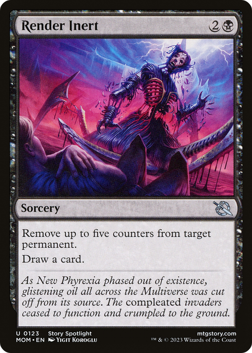 Render Inert (MOM-123) - uncommon - Foil