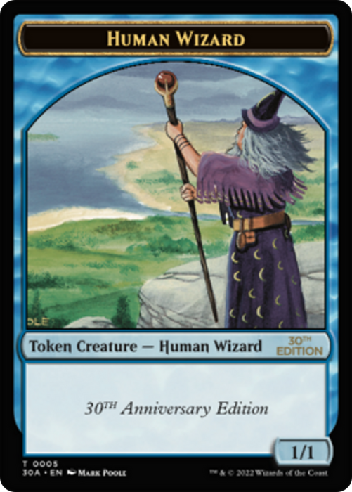 Human Wizard (30A-005) - common