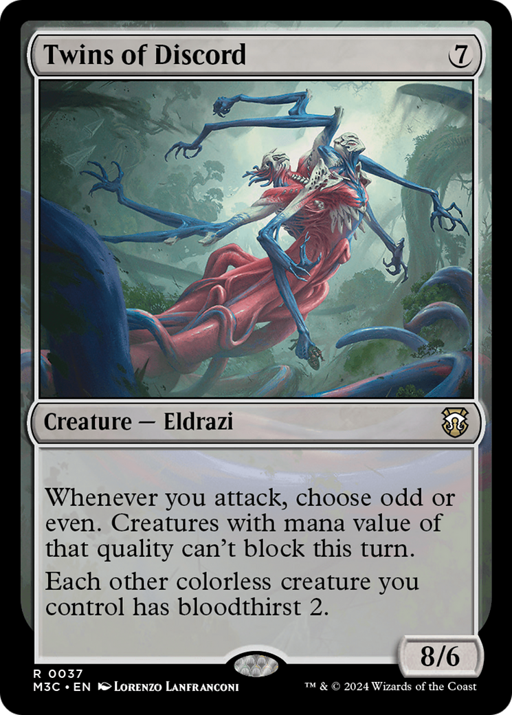 Twins of Discord (M3C-037) - rare