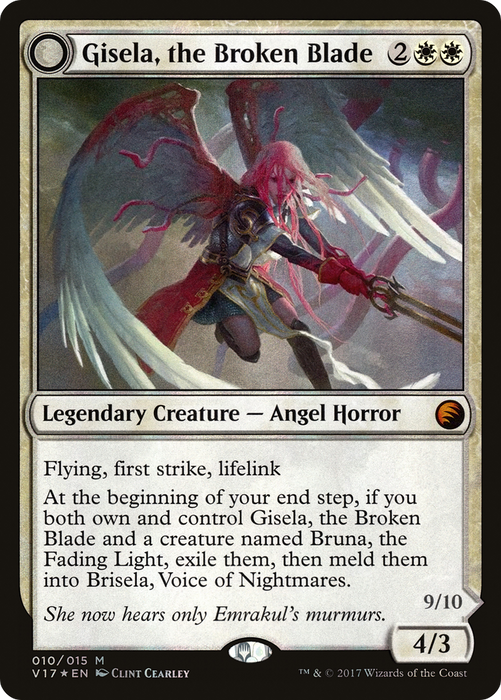 Gisela, the Broken Blade (V17-010) - mythic: (mooneldrazidfc) - Foil