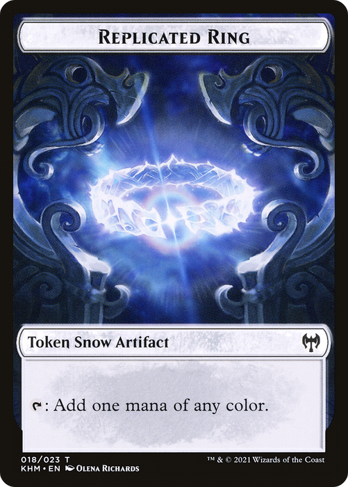 Replicated Ring (KHM-018) - common: (snow) - Foil