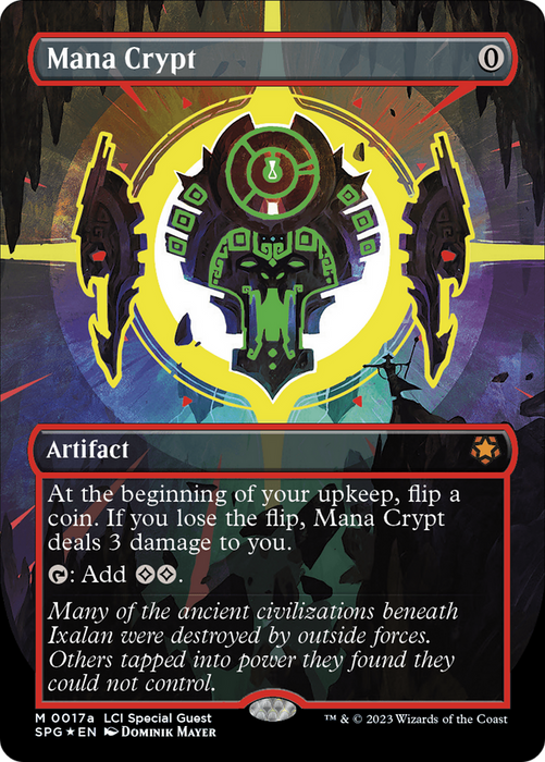 Mana Crypt (SPG-17A) - mythic (Borderless) - Foil