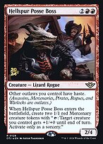Hellspur Posse Boss (PRE-128S) - rare - Foil