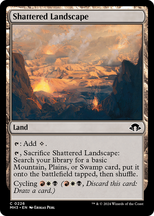 Shattered Landscape (MH3-226) - common