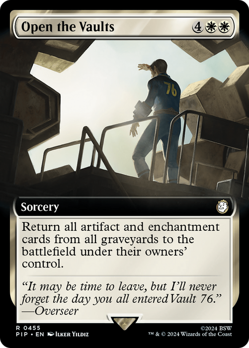 Open the Vaults (PIP-455) - rare: (Extended Art) - Foil