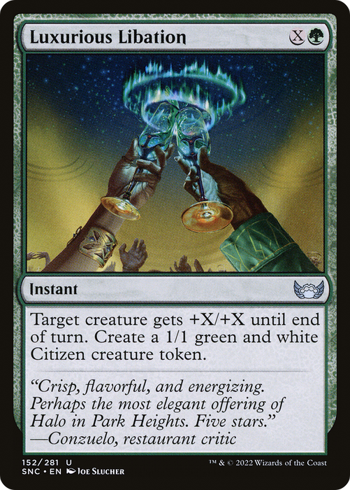 Luxurious Libation (SNC-152) - uncommon - Foil
