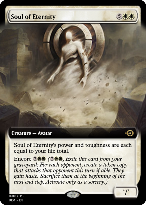 Soul of Eternity (PRM-86064) - rare - Foil