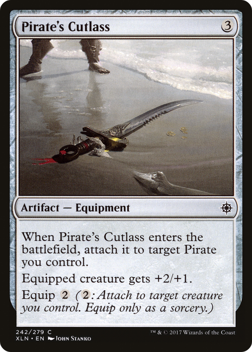 Pirate's Cutlass (XLN-242) - common