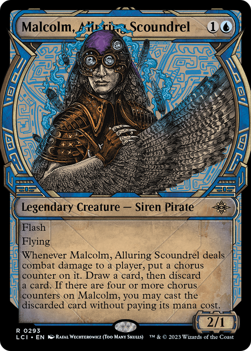 Malcolm, Alluring Scoundrel (LCI-293) - rare: (Showcase) - Foil