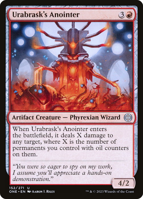 Urabrask's Anointer (ONE-152) - uncommon