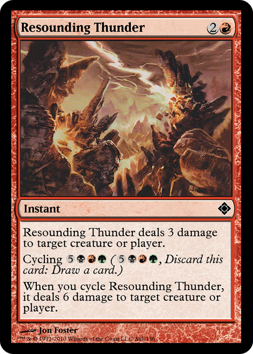 Resounding Thunder (TD0-A61) - common