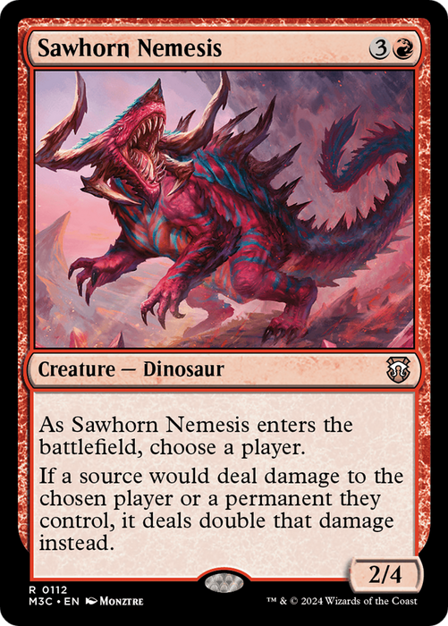 Sawhorn Nemesis (M3C-112) - rare