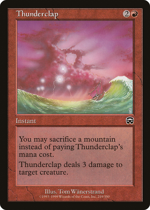 Thunderclap (MMQ-219) - common - Foil