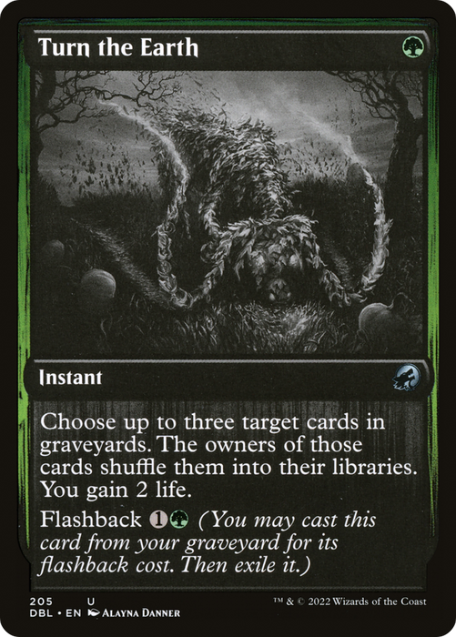 Turn the Earth (DBL-205) - uncommon - Foil