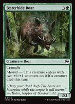 Festerhide Boar (INR-196) - common - Foil