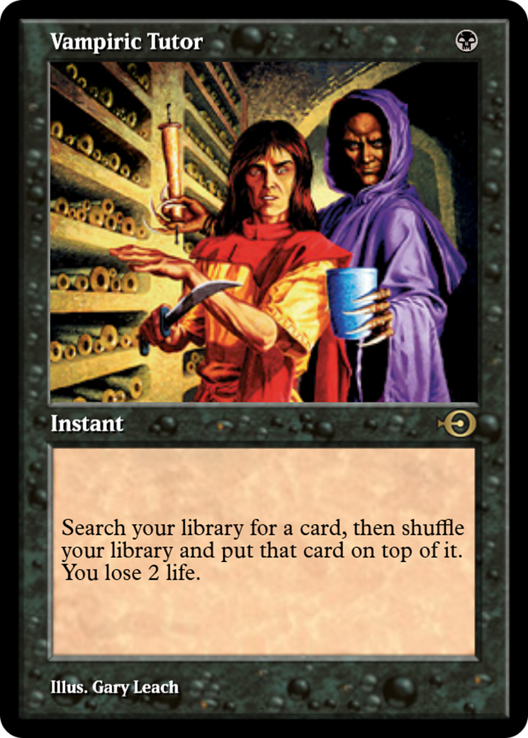 Vampiric Tutor (PRM-36018) - rare - Foil