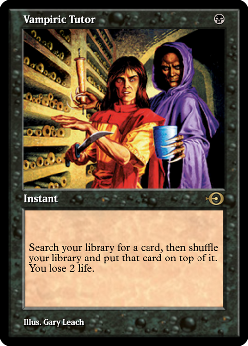 Vampiric Tutor (PRM-36018) - rare - Foil